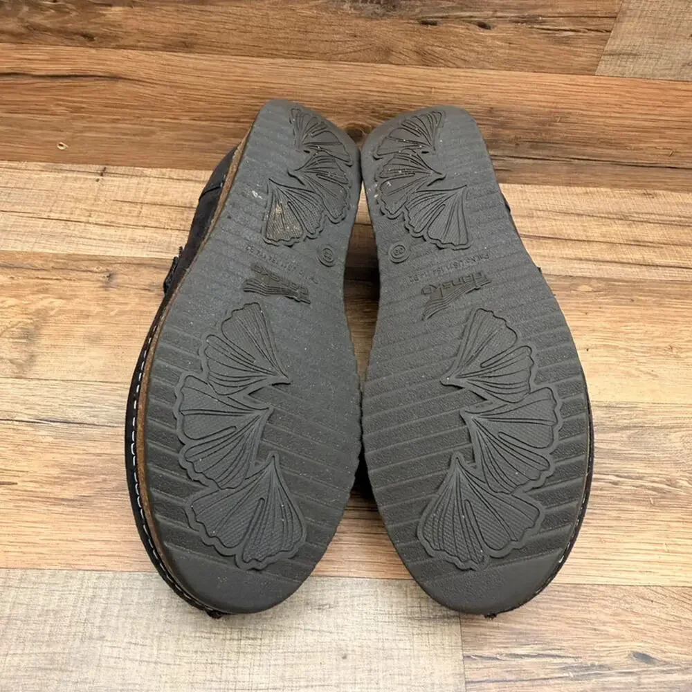 Dansko Mika Leather Mary Jane Shoes Womens Size Eu39 US 8.5 dark Chocolate